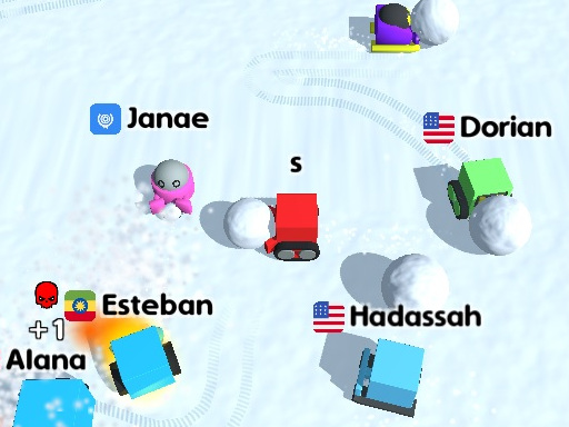 Snow War .io game thumbnail