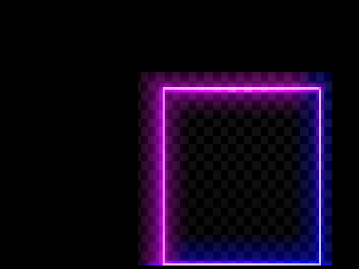 Neon square Rush game thumbnail
