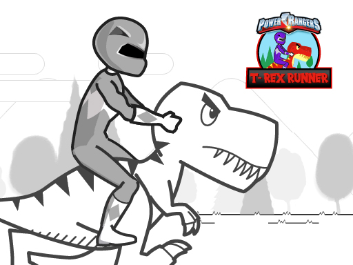 Power Rangers T-Rex Runner game thumbnail