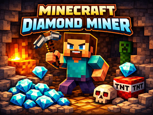 Minecraft Diamond Miner game thumbnail