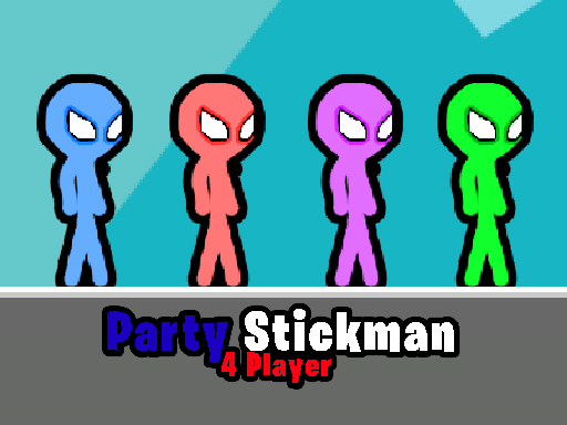 Party Stickman 4 Player game thumbnail
