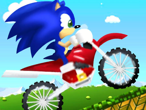 Sonic Hill Climb Racing 2 Boom game thumbnail