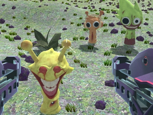 Sprunki Island Survival Shooting game thumbnail
