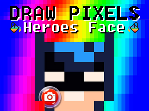 Draw Pixels Heroes Face game thumbnail