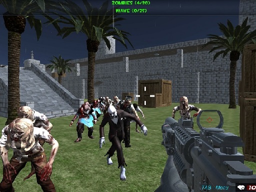 Shooting Zombie fps Xtreme Good vs Bad Boys game thumbnail