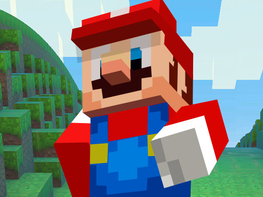 Super Mario MineCraft Runner game thumbnail