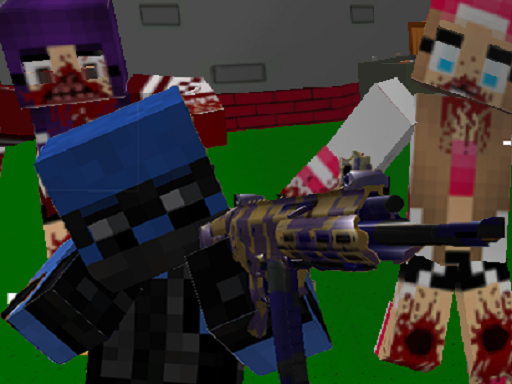 Blocky Combat Swat Zombie Apocalypse 2022 game thumbnail