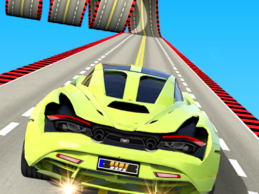 impossible car stunt mega ramp 3d game thumbnail