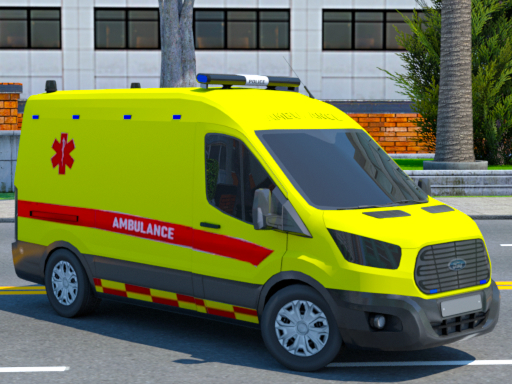 Emergency Ambulance Driving Game game thumbnail