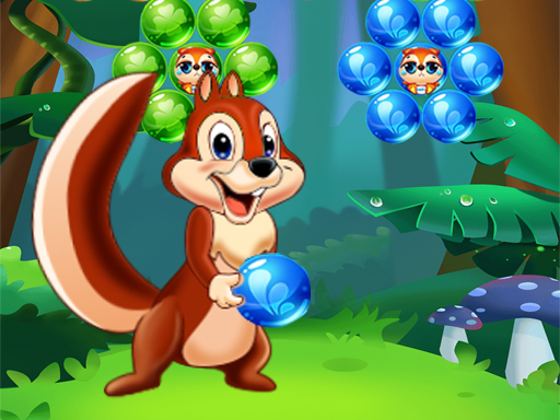 Bubbles Shooter Squirrel game thumbnail