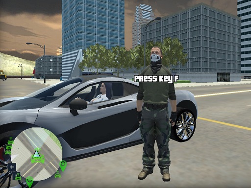Gangster Vegas driving simulator online game thumbnail