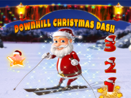 Downhill Christmas Dash game thumbnail