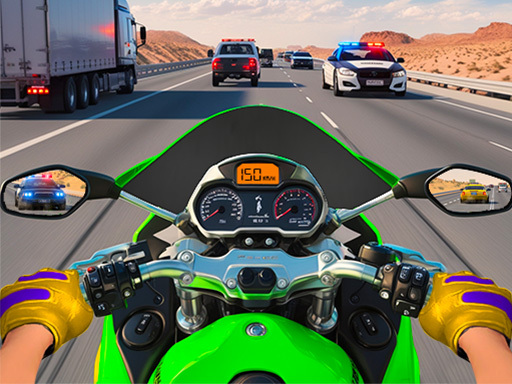 Moto Bike Highway Racing Game game thumbnail