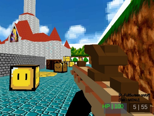 Paintball Gun Pixel 3D game thumbnail
