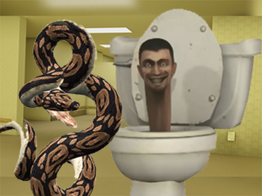 Python Snake Kill Skibidi Toilet Backrooms game thumbnail