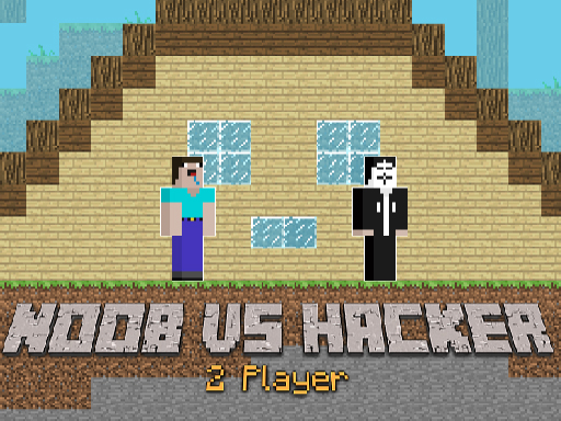 Noob vs Hacker - 2 Player game thumbnail