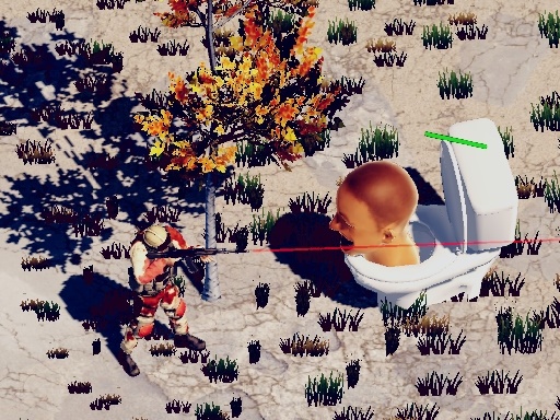 TopDown Skibidi Toilet Shooting game thumbnail