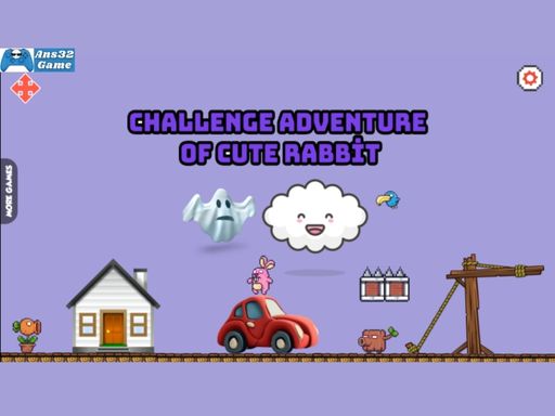 Challenge adventure of cute rabbit game thumbnail