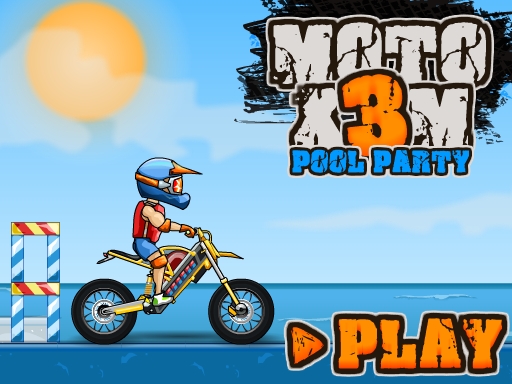 Moto X3M Pool Party game thumbnail