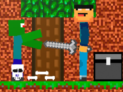 Noob vs Zombie game thumbnail