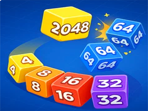 Snake 2048: Cube Merge game thumbnail