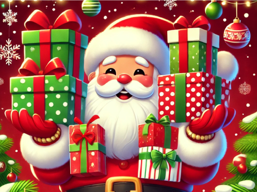 Christmas Gift Jump game thumbnail