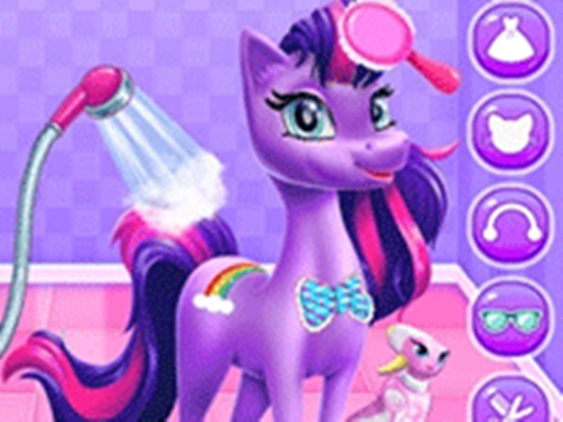 Magical Unicorn Grooming World - Pony Care game thumbnail