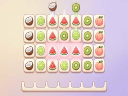Tiles: Collect 3 fruits game thumbnail