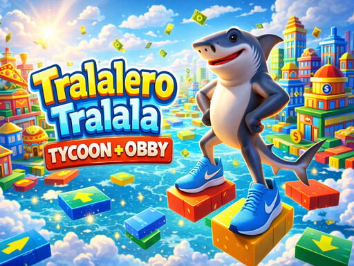 tralalero tralala Tycoon + Obby game thumbnail