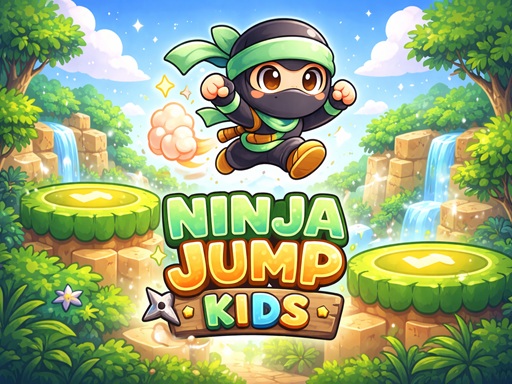 Ninja Jump Kids game thumbnail