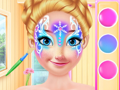 Princess Christmas Face Painting game thumbnail