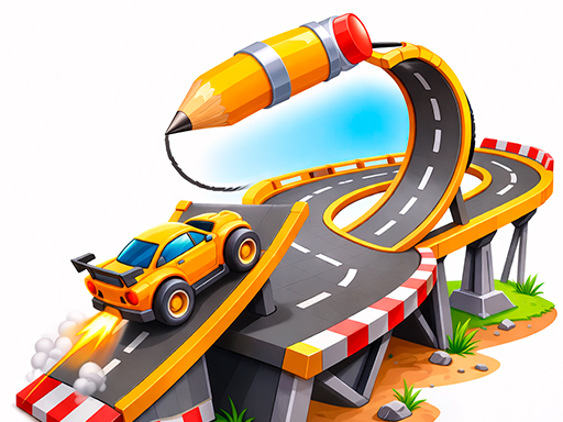 Draw a road game thumbnail