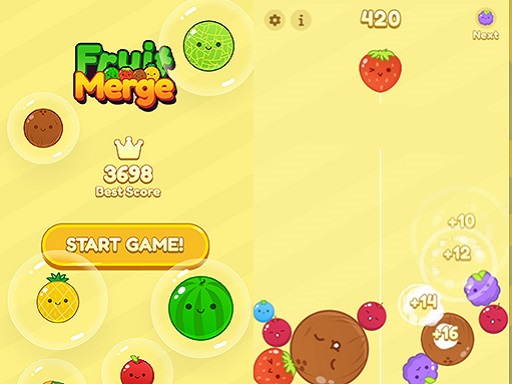 Watermelon Fruit 2048 game thumbnail