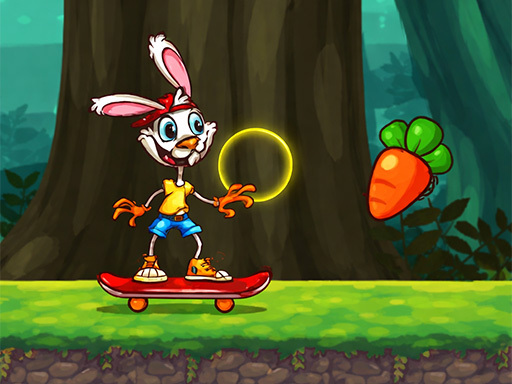 Rabbit Skater Game game thumbnail