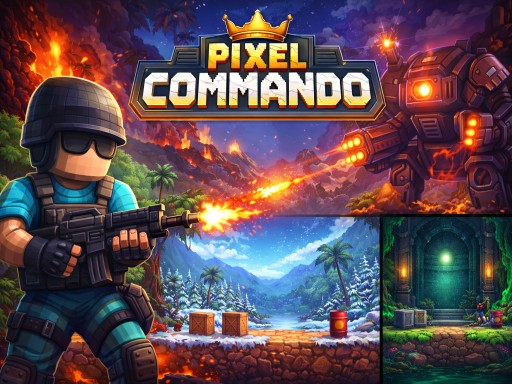 Pixel Commando game thumbnail