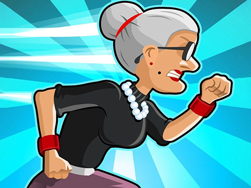 Angry Grandmother Run game thumbnail
