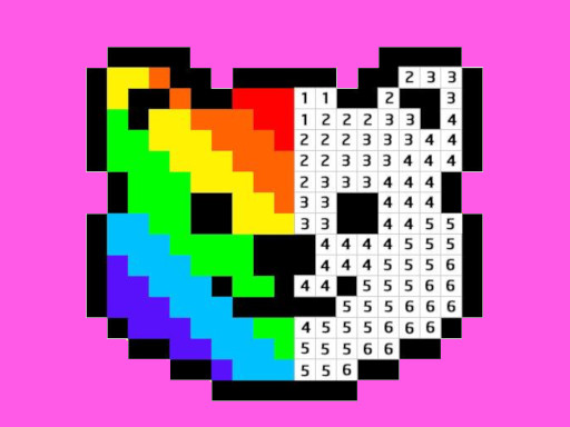 Pixel Art - Color by Numbers game thumbnail