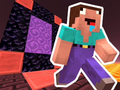 Noob Steve Nether game thumbnail