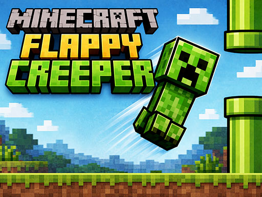 Minecraft Flappy Creeper game thumbnail