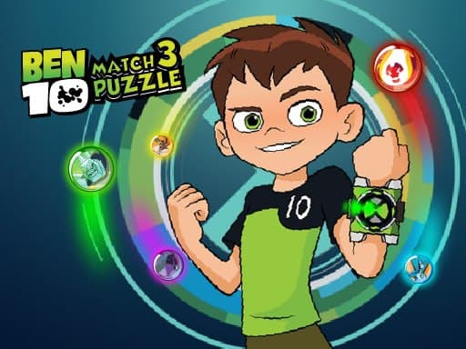 Ben 10 Match 3 Puzzle game thumbnail