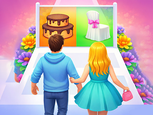 Couple Wedding Race Game game thumbnail