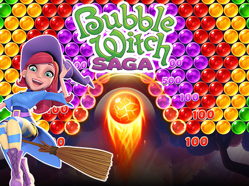 Bubble Witch Saga game thumbnail