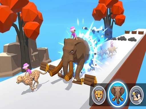 Animalistic Transform Run game thumbnail