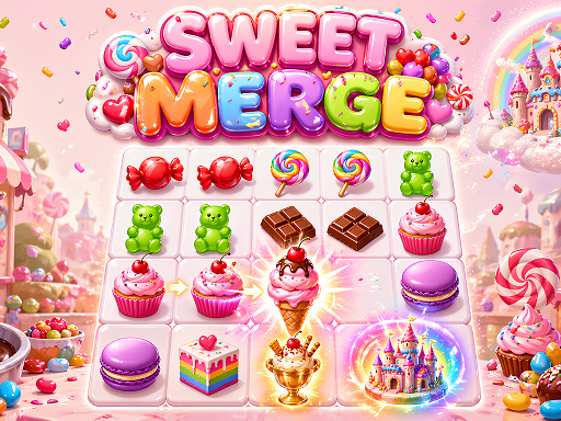 Sweet Merge Puzzle game thumbnail