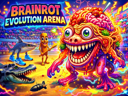 Brainrot Evolution Arena game thumbnail