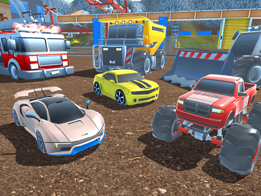 Mad Cars Racing and Crash game thumbnail