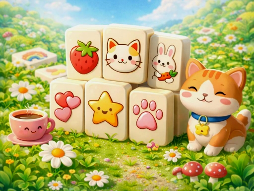 Cartoon Mahjong game thumbnail