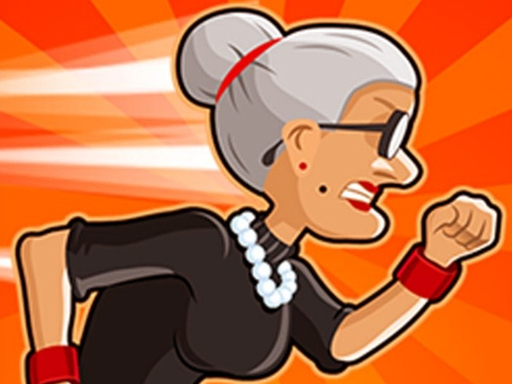 Angry Granny Run: India game thumbnail