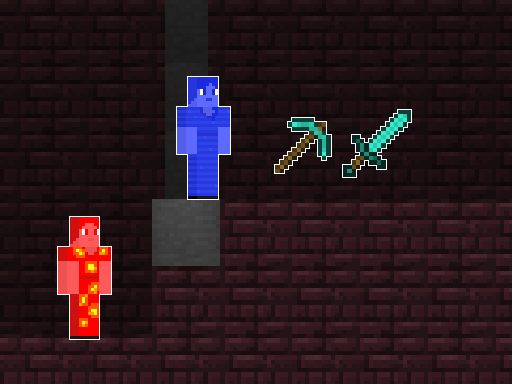 Fire Steve and Water Alex game thumbnail
