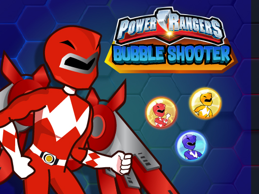 Power Rangers Bubble Shoot Puzzle game thumbnail